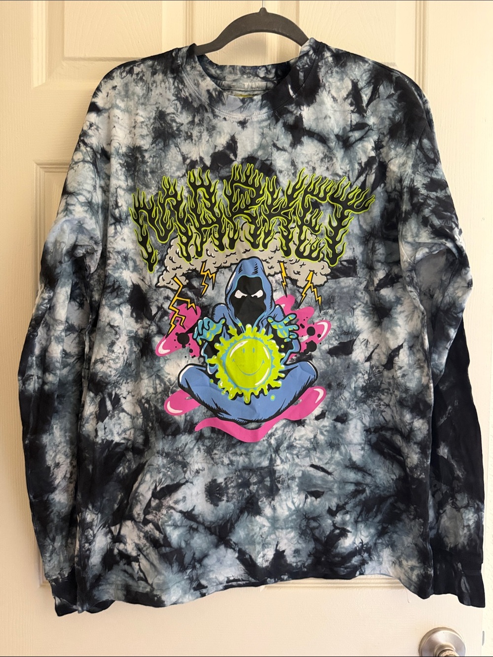 Market x Smiley Tie Dye Long Sleeve Shirt
